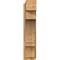 Ekena Millwork Balboa Block Rough Sawn Outlooker, Western Red Cedar, 8"W x 24"D x 36"H OUT08X24X36BOA05RWR - alternate 2